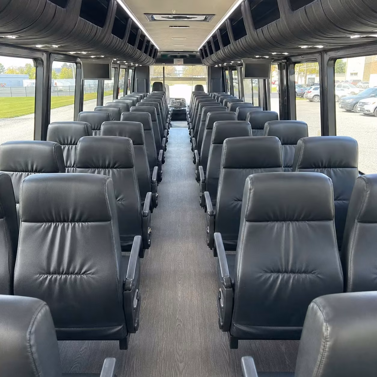 25 passenger minibus inside