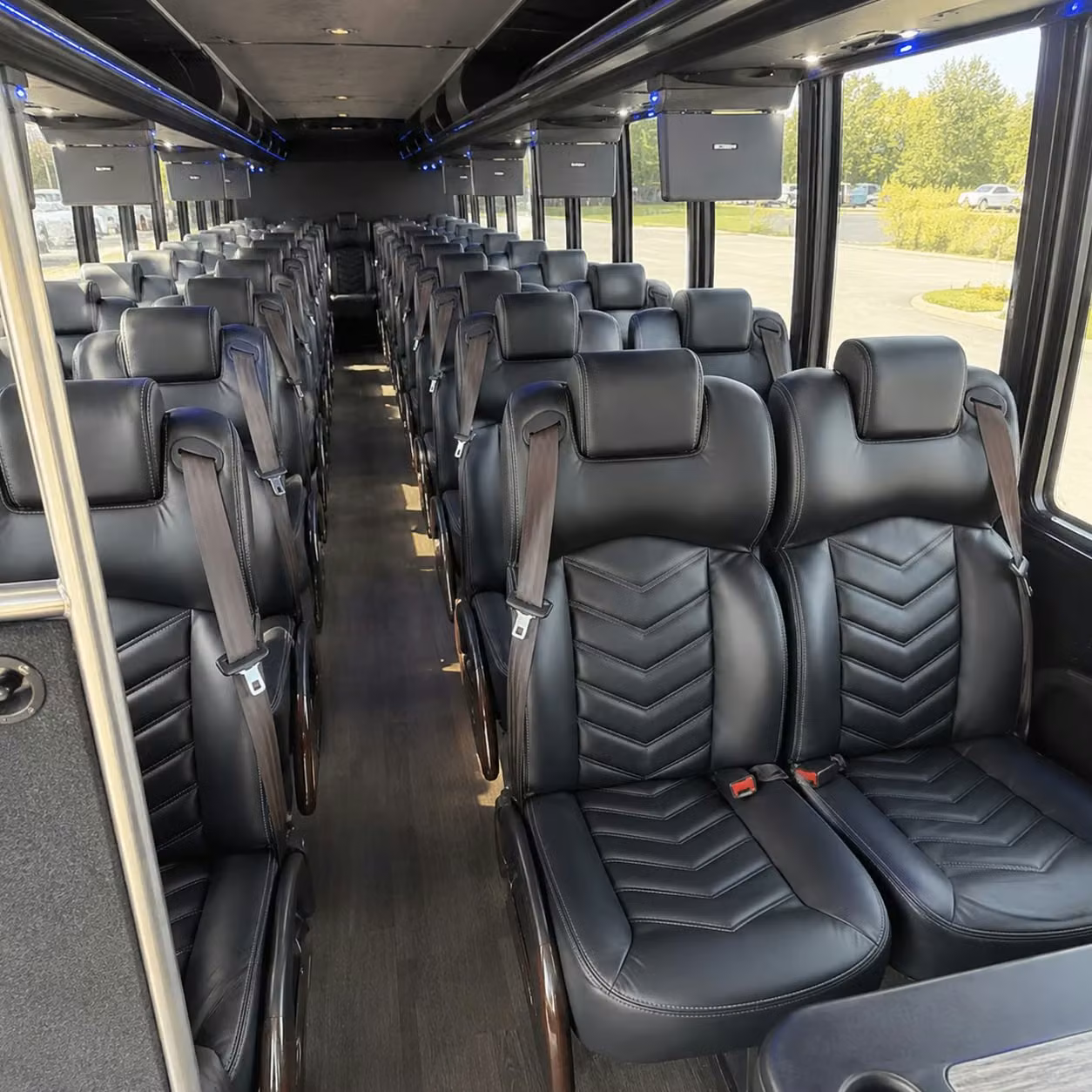30 passenger minibus inside