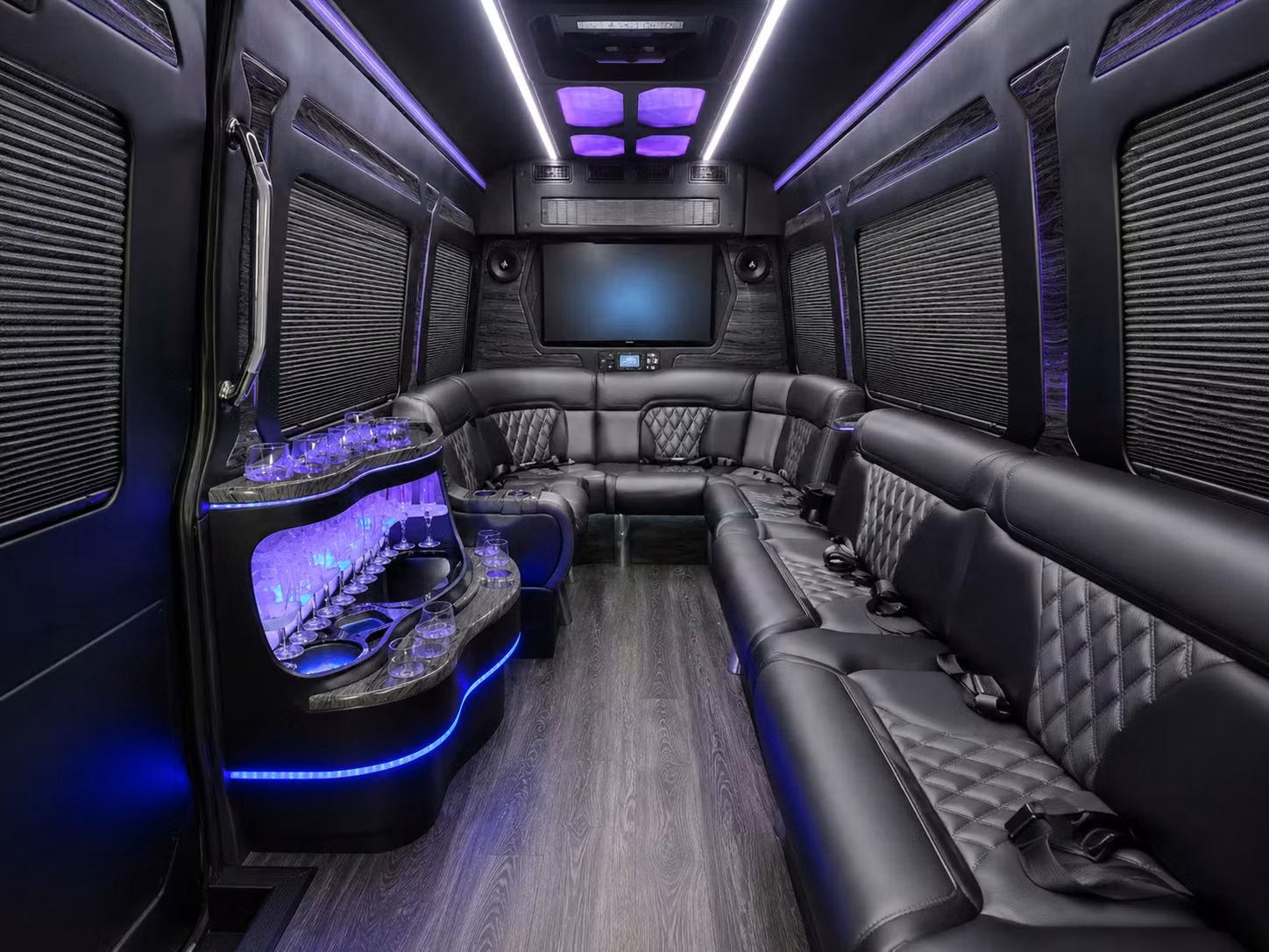 corporate retreat and offsite transportation around sandy springs