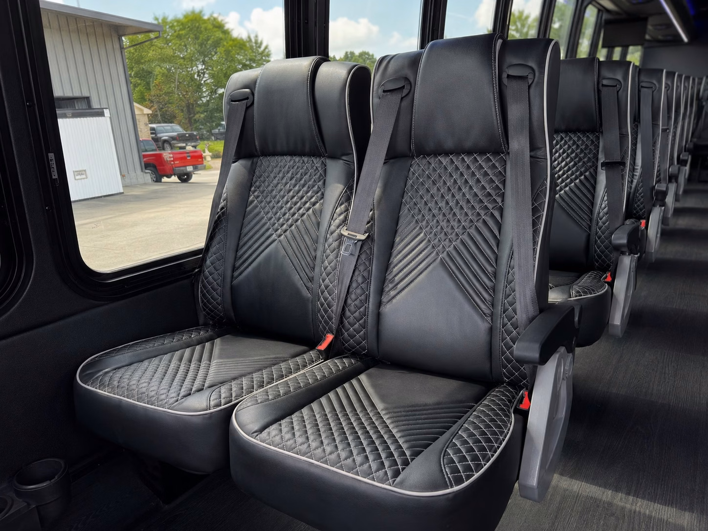sandy springs charter bus rental interior