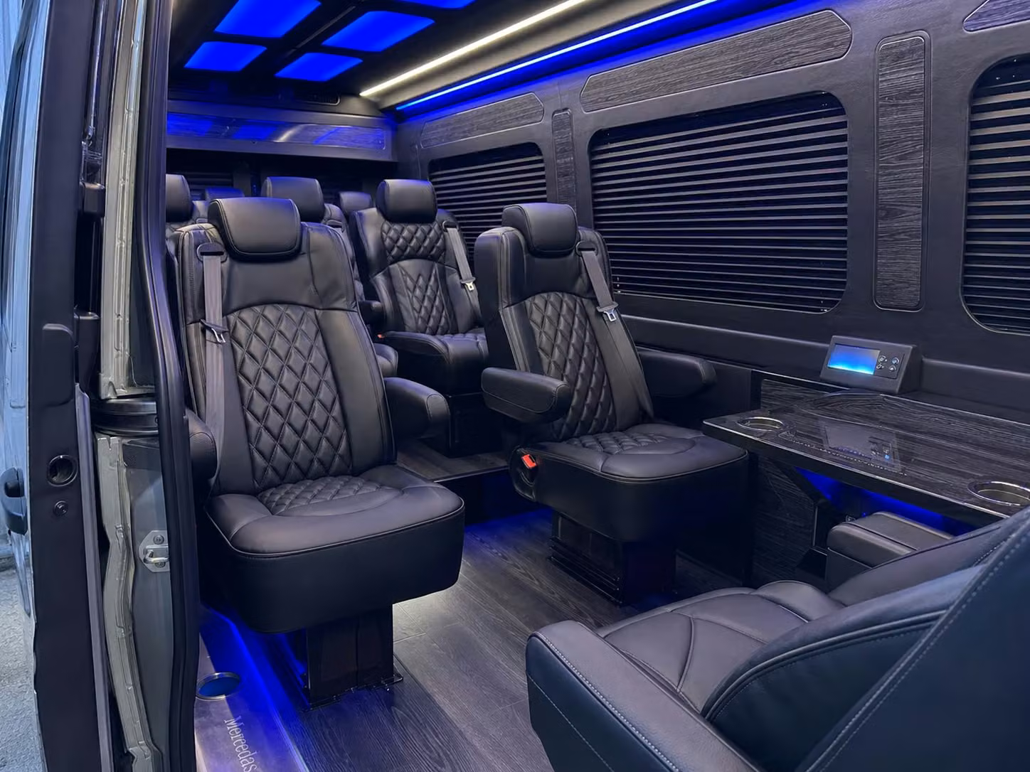 sprinter van transportation for groups and events across sandy springs